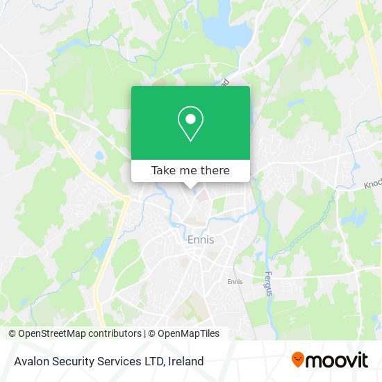 Avalon Security Services LTD map