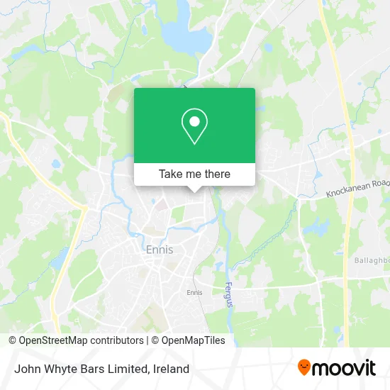 John Whyte Bars Limited map