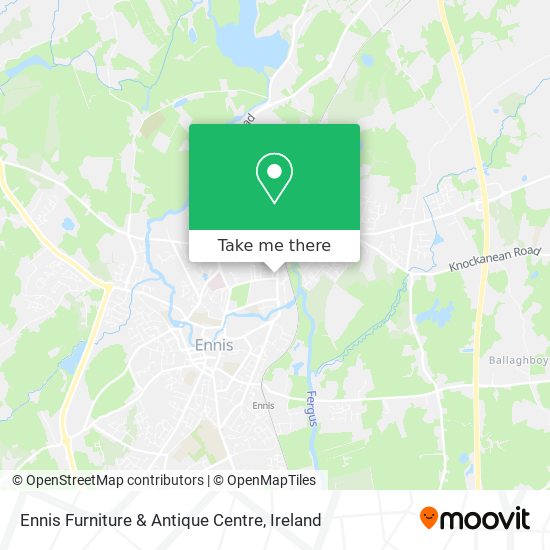 Ennis Furniture & Antique Centre map