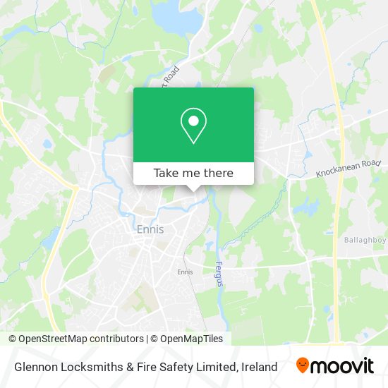 Glennon Locksmiths & Fire Safety Limited plan