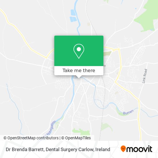 Dr Brenda Barrett, Dental Surgery Carlow map