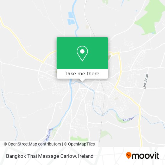 Bangkok Thai Massage Carlow map