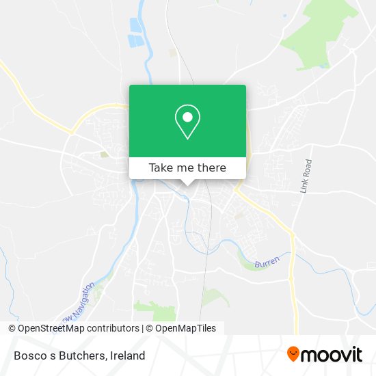 Bosco s Butchers map