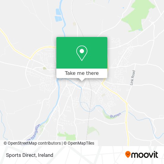 Sports Direct map