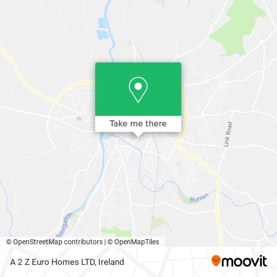 A 2 Z Euro Homes LTD map