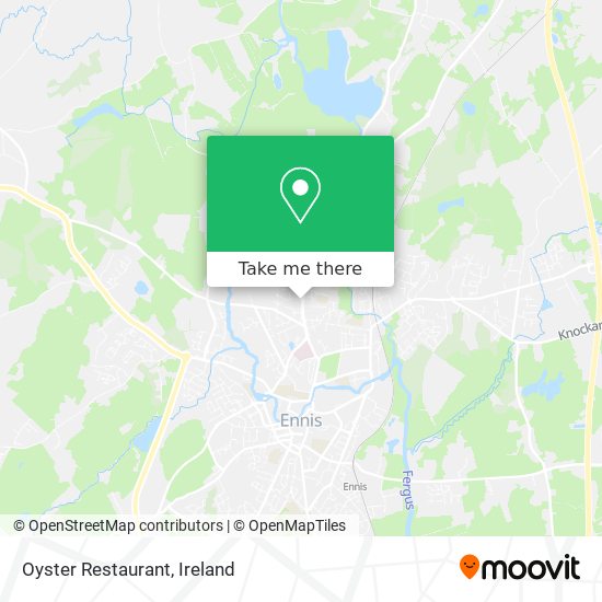 Oyster Restaurant map