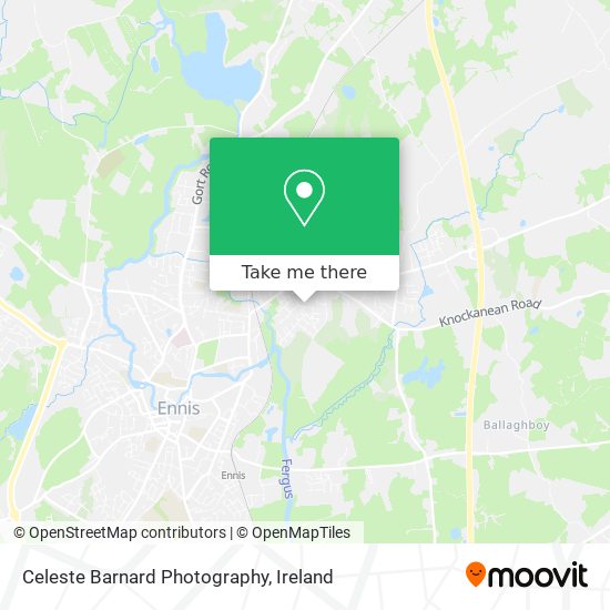 Celeste Barnard Photography map
