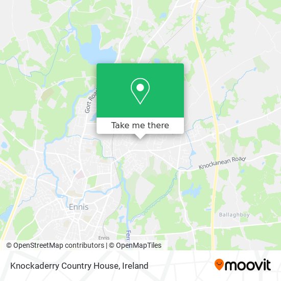 Knockaderry Country House map