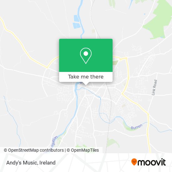 Andy's Music map