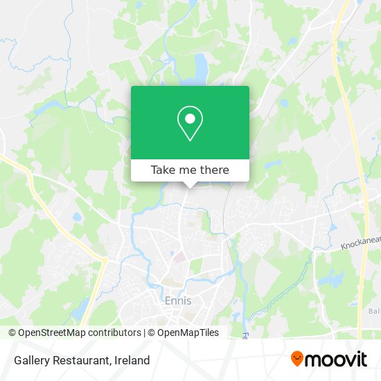 Gallery Restaurant map