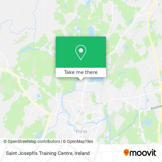 Saint Joseph's Training Centre map