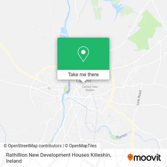Rathillion New Development Houses Killeshin map