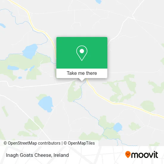 Inagh Goats Cheese map