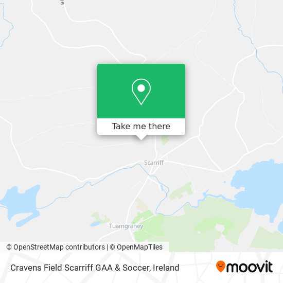 Cravens Field Scarriff GAA & Soccer map