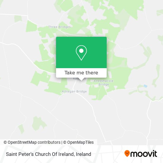 Saint Peter's Church Of Ireland map