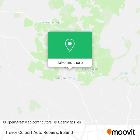 Trevor Culbert Auto Repairs map