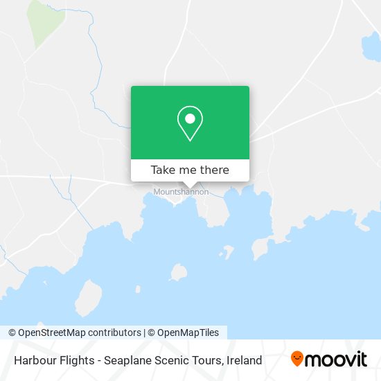 Harbour Flights - Seaplane Scenic Tours map