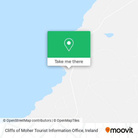 Cliffs of Moher Tourist Information Office map