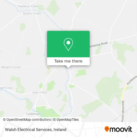 Walsh Electrical Services map