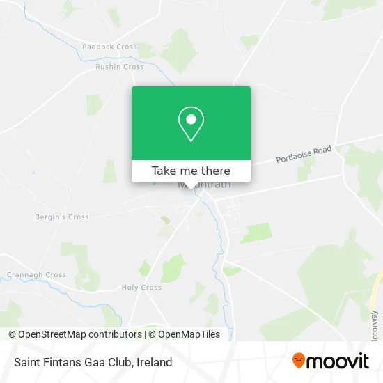 Saint Fintans Gaa Club map