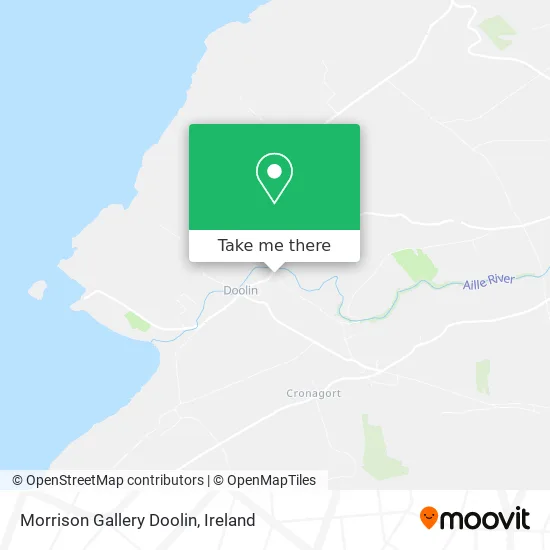 Morrison Gallery Doolin map