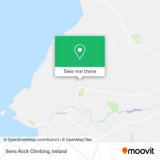 Bens Rock Climbing map