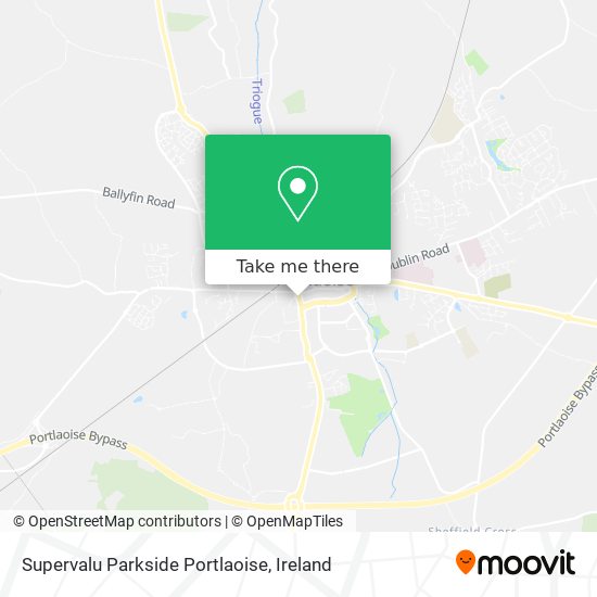 Supervalu Parkside Portlaoise map