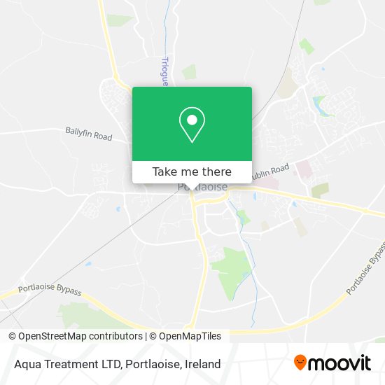 Aqua Treatment LTD, Portlaoise map