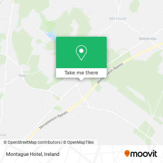 Montague Hotel map