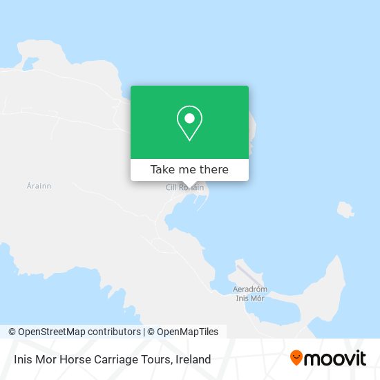 Inis Mor Horse Carriage Tours map