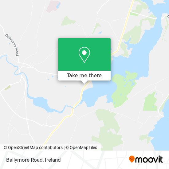 Ballymore Road map