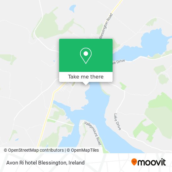 Avon Ri hotel Blessington map