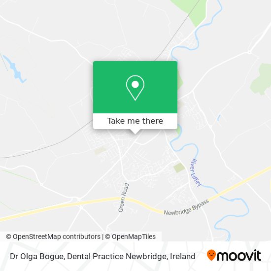 Dr Olga Bogue, Dental Practice Newbridge map
