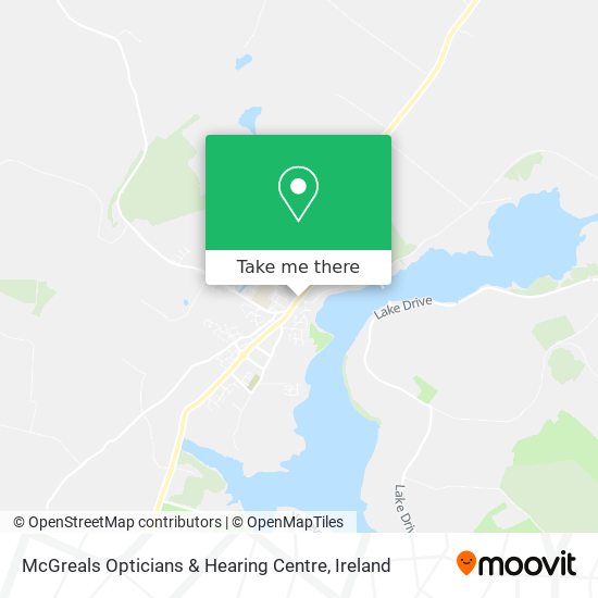 McGreals Opticians & Hearing Centre plan