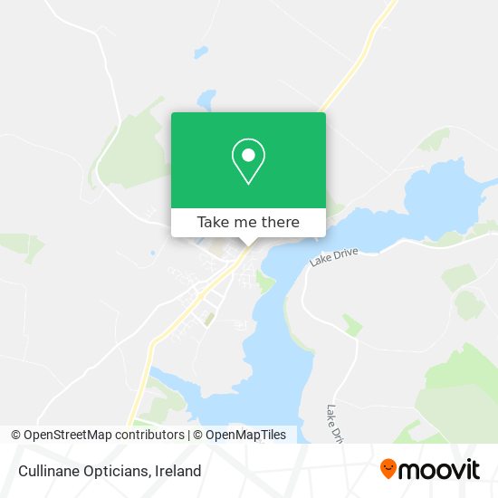 Cullinane Opticians map