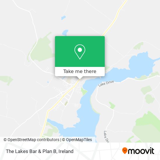 The Lakes Bar & Plan B map