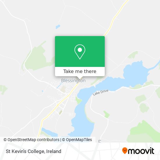 St Kevin's College map