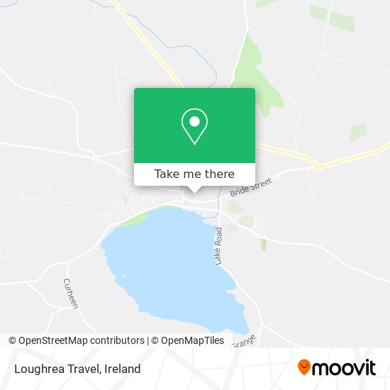 Loughrea Travel map