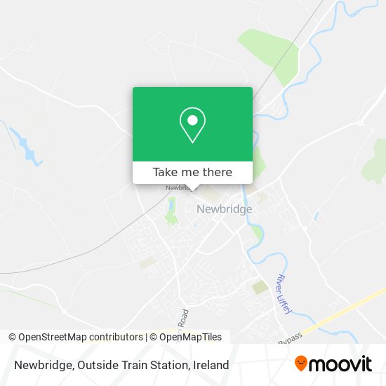 Newbridge, Outside Train Station plan