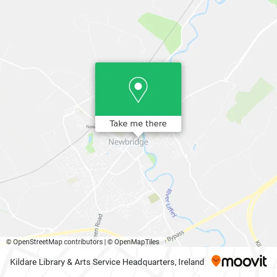 Kildare Library & Arts Service Headquarters map