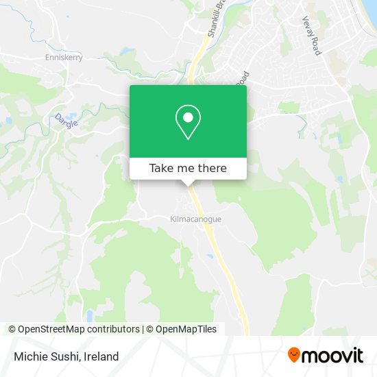 Michie Sushi map