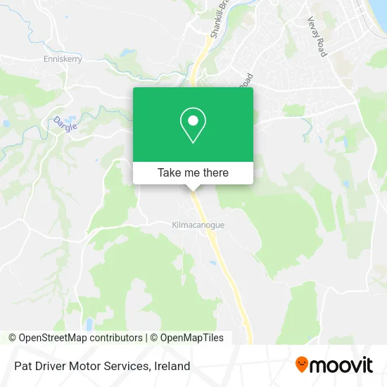 Pat Driver Motor Services map