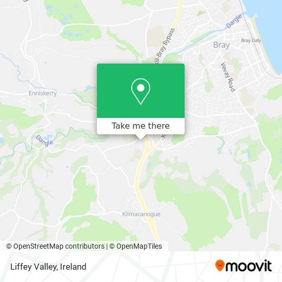 Liffey Valley map