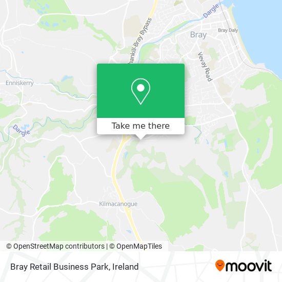 Bray Retail Business Park map