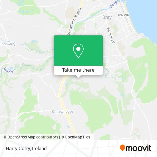 Harry Corry map