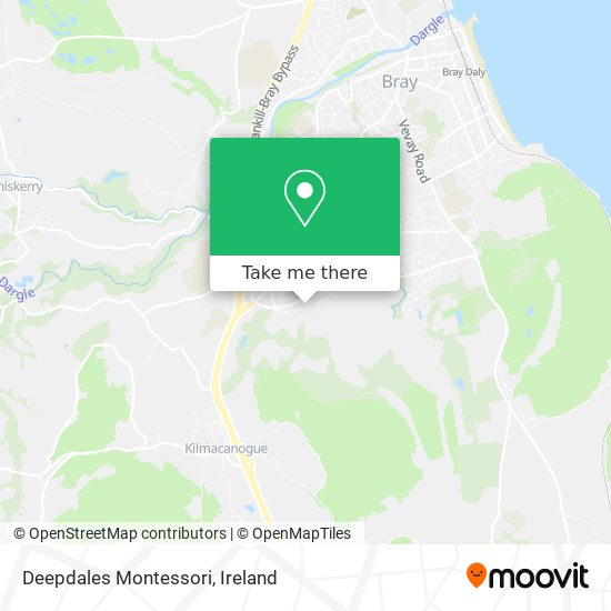 Deepdales Montessori map