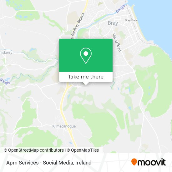 Apm Services - Social Media map