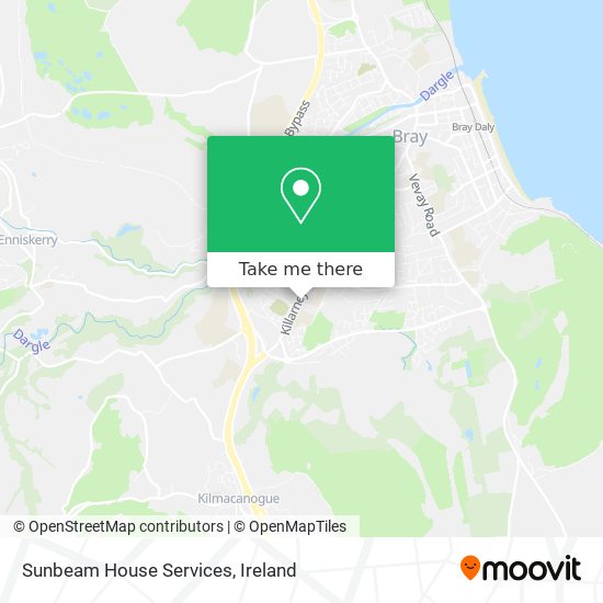 Sunbeam House Services map