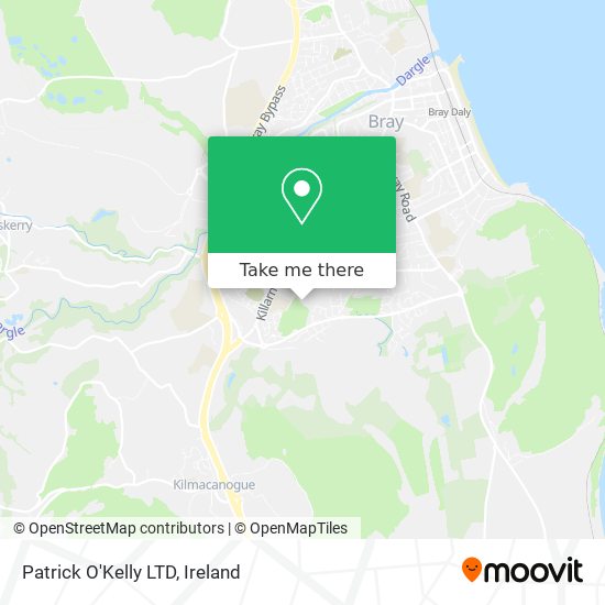 Patrick O'Kelly LTD map