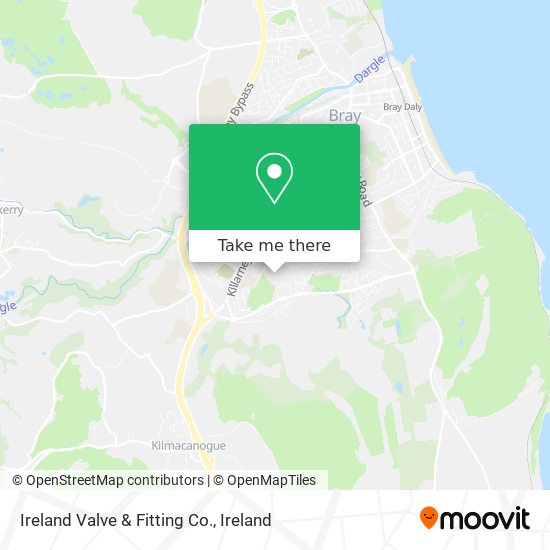 Ireland Valve & Fitting Co. map